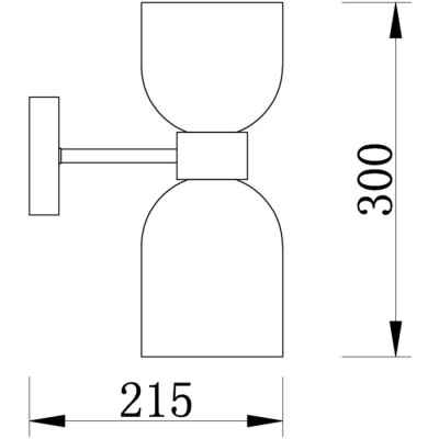 Бра Savia FR5203WL-02BS