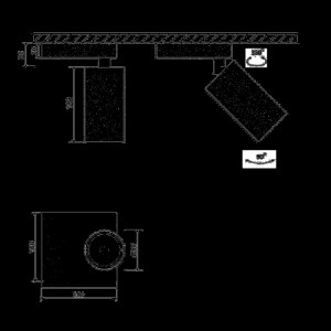Крепление MINI-VL-M MINI-VL-M11-BL